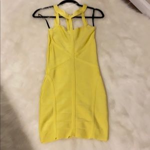 Bebe bandage bodycon dress